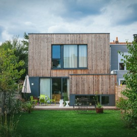 Construction : Maison en bois à Villeneuve d’Ascq